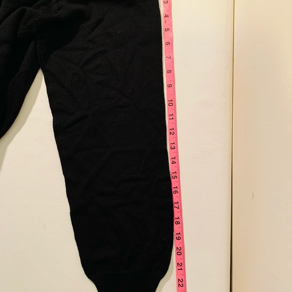 CORTINA ITALIA MERINO WOOL SWEATER SIZE M BLACK - Picture 12 of 15